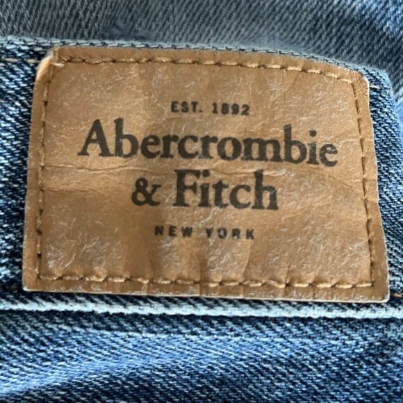 Abercrombie & Fitch Curve Love Ankle Skinny Jeans Sz 0 Casual Distressed Grunge - Picture 6 of 8